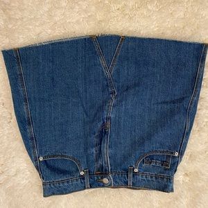 Denim skirt